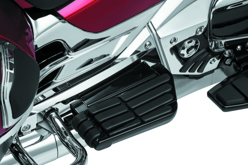 KUR7061-Kuryakyn Transformer Floorboards 01-17 Honda GL1800 Black-Footpegs-Kuryakyn
