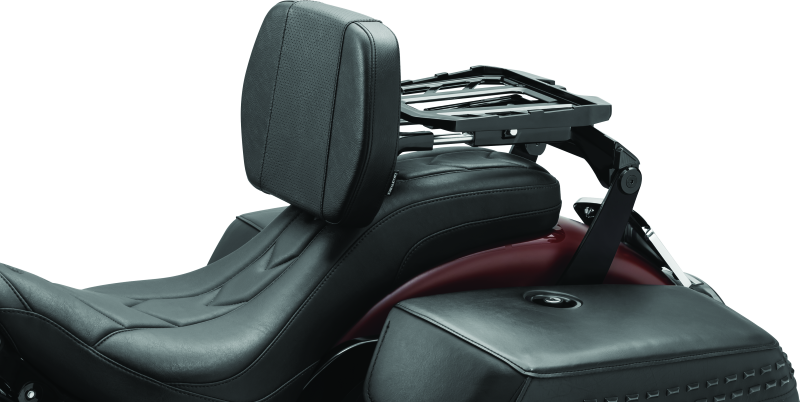 KUR5747-Kuryakyn Neo Driver & Passenger Backrest Black-Seats-Kuryakyn