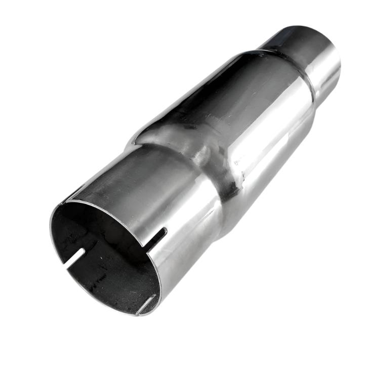 SSWRTCSLIM-Stainless Works Catalytic Converter - Metal Matrix Hi-Flow Slim Design (2.5in End-Catalytic Converter Direct Fit-Stainless Works