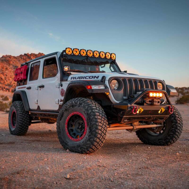 KCL91418-KC HiLiTES Gravity Titan LED Light Bar - 50in. (8-Light)-Light Bars & Cubes-KC HiLiTES