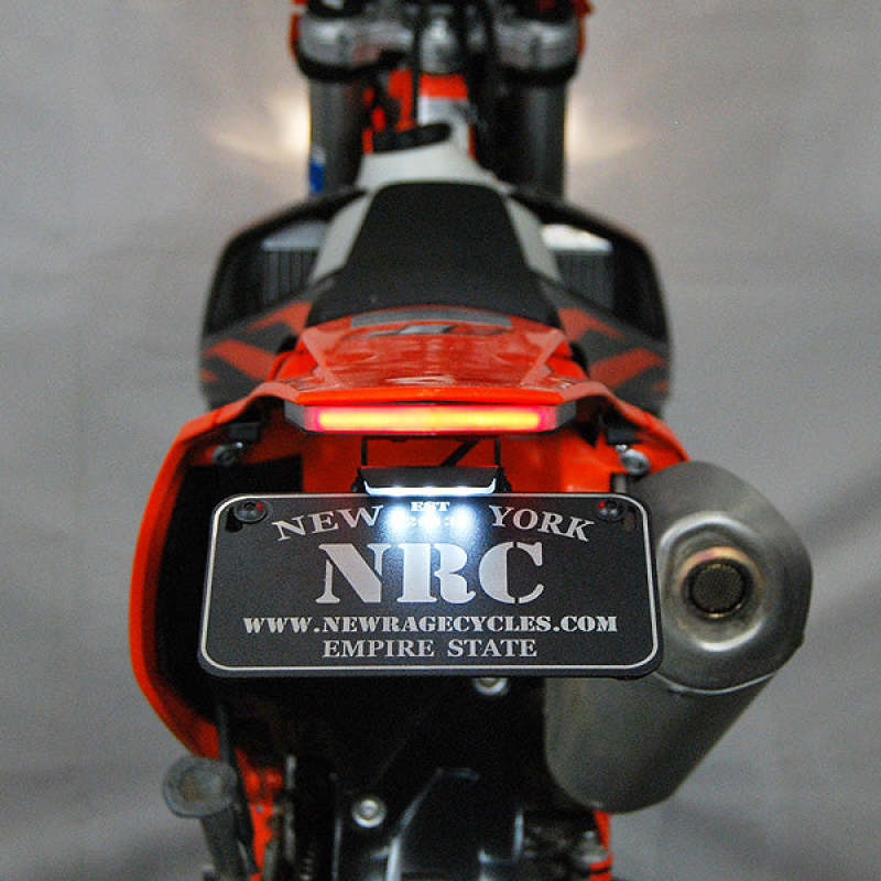 NEWEXC-FE-New Rage Cycles 20-23 KTM 250/350/450/500 EXC-F Fender Eliminator Kit-Lights Corner-New Rage Cycles