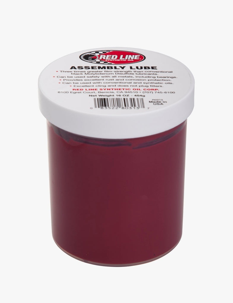 RED80313-Red Line Assembly Lube - 16oz.-Greases & Lubricants-Red Line