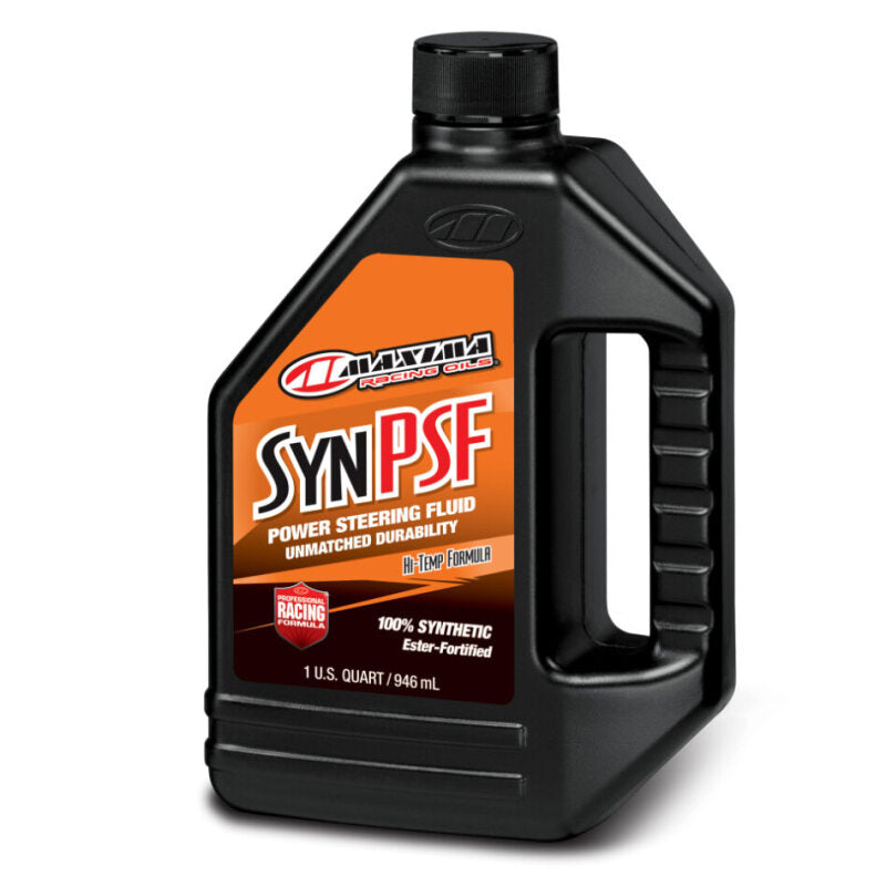 MXA89-01901-Maxima Performance Auto Synthetic Power Steering Fluid - Quart-Power Steering Fluids-Maxima