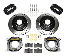 Load image into Gallery viewer, WIL140-11828-D-Wilwood Forged Dynalite P/S Park Brake Kit Drilled Impala 59-64 / Corvette 57-62-Big Brake Kits-Wilwood