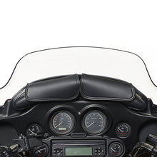 Load image into Gallery viewer, WAM04725-Willie &amp; Max 06-13 HD FL/FLH/FLT/FLHT Two Pouch Windshield Bag (21.25inL x 6.5inH x 2.25inD) - Black-Bags - Bike Bags-Willie &amp; Max