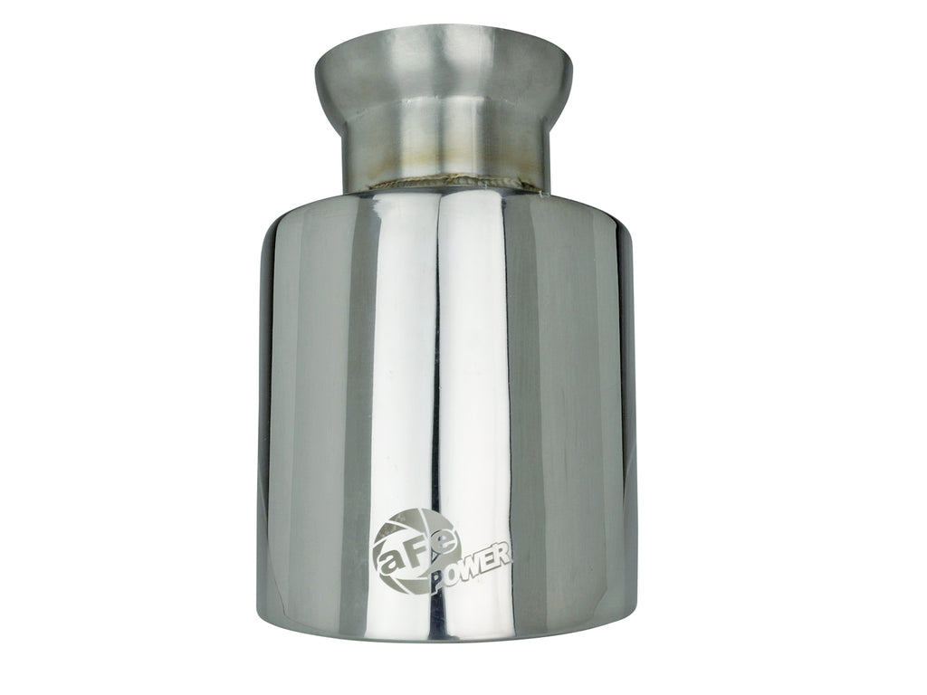 aFe aFe MACH Force-XP 4-1/2in Polished OE Replacement Exhaust Tips 2015-2023 Dodge Charger/Hellcat