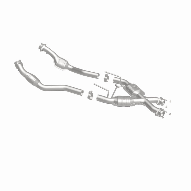 MAG337338-MagnaFlow Conv DF 86-93 Ford Mustang 5.0L CA-Catalytic Converter Direct Fit-Magnaflow