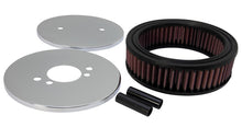 Load image into Gallery viewer, K&amp;N 56-1400 Custom Racing Air Cleaner Assembly - 4.5-Inch ID, 5.875-Inch OD, 1.75-Inch Filter - image 1