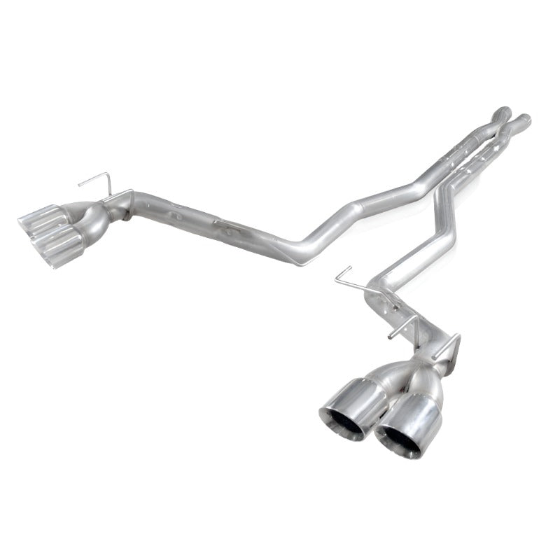 SSWCA12CBL-Stainless Works 2012-15 Camaro ZL1 6.2L 3in Catback Dual Chambered Exhaust X-Pipe Resonator Deletes-Catback-Stainless Works