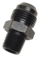 Load image into Gallery viewer, RUS660493-Russell Performance -8 AN to 1/2in NPT Straight Flare to Pipe (Black)-Fittings-Russell