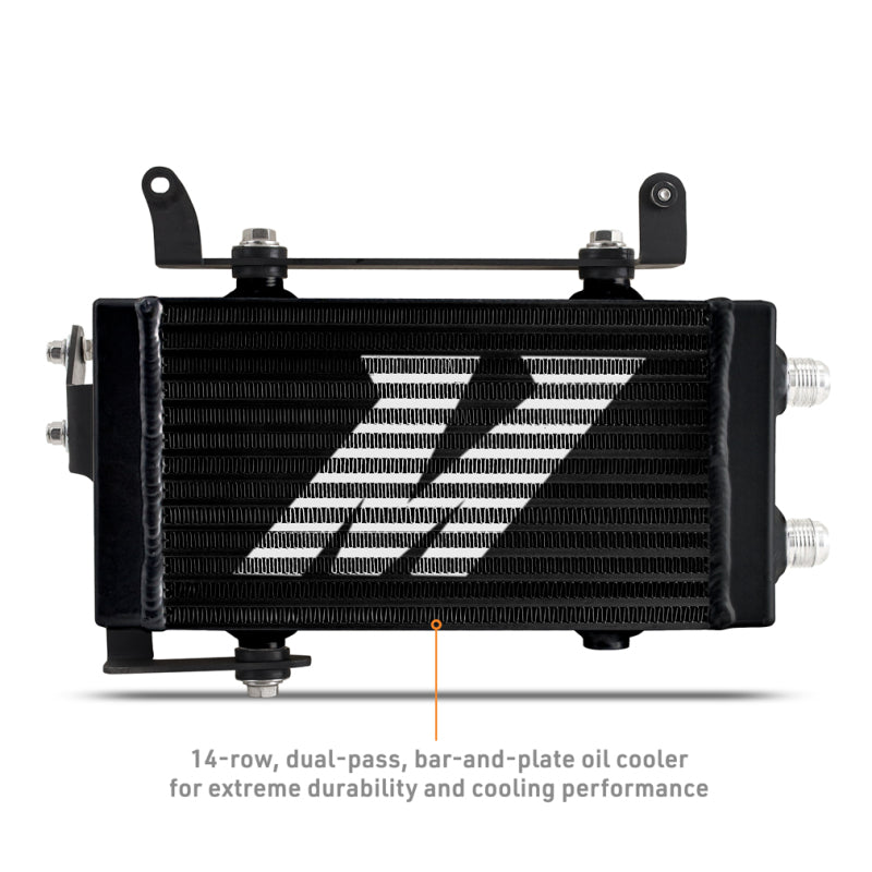 Mishimoto 2023+ Toyota GR Corolla Oil Cooler Kit - Thermostatic - Black-Oil Coolers-Mishimoto