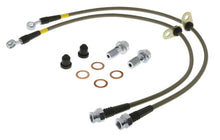 Load image into Gallery viewer, STO950.61026-StopTech Stainless Steel Front Brake Lines 15-18 Ford Mustang-Brake Line Kits-Stoptech