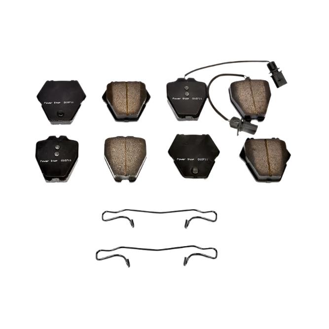 PSB17-912-Power Stop 02-04 Audi A6 Front Z17 Evo Ceramic Brake Pad w/Hardware-Brake Kits - Performance Blank-PowerStop