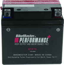Load image into Gallery viewer, BKM781380-BikeMaster BTZ7S Battery-Batteries-Bike Master