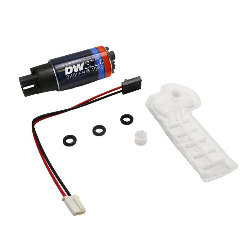 DWK9-307-1069-DeatschWerks 22-24 Subaru WRX / 21-24 BRZ/GR86 DW300C Series 340lph Compact Fuel Pump W/ Install Kit-Fuel Pumps-DeatschWerks