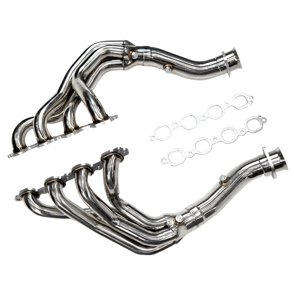 1 7/8" x 3" Long Tube Headers For 2014-2019 C7 Corvette - Black Ops Auto Works