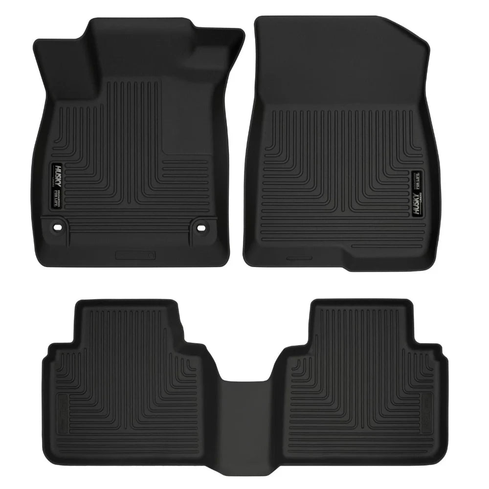 Husky Liners 2018 Honda Accord WeatherBeater Black Front & 2nd Seat Floor Liners - Husky Liners HSL95741