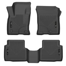 Load image into Gallery viewer, Husky Liners 20-21 Ford Escape All Models Exc Hybrid Weatherbeater Front and 2nd Seat Liners - BLK - Husky Liners HSL95721