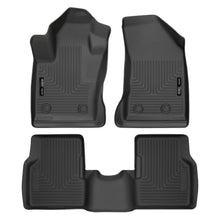 Load image into Gallery viewer, Husky Liners 2017 Jeep Compass Weatherbeater Black Front &amp; 2nd Seat Floor Liners - Husky Liners HSL95681