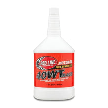 Load image into Gallery viewer, Red Line 40WT Race Oil - Quart Red Line
