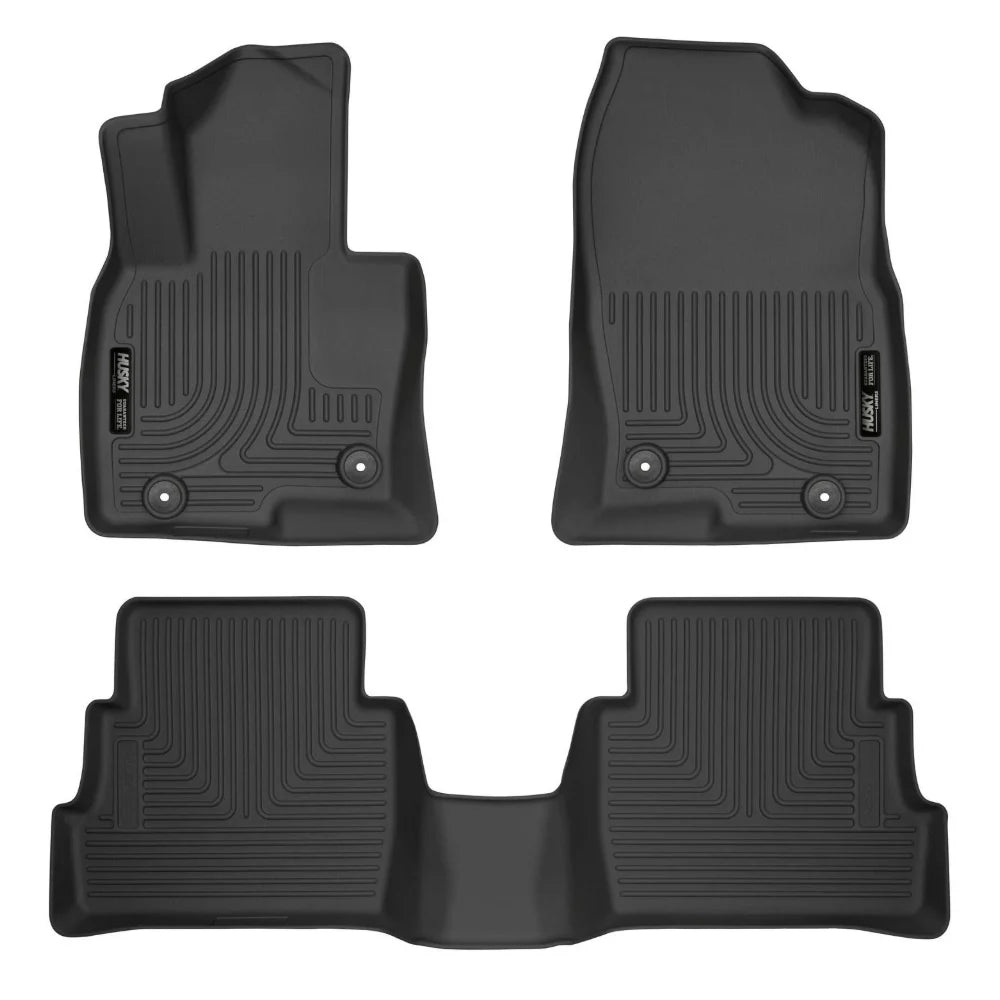 Husky Liners 2017 Mazda CX-5 Weatherbeater Black Front & 2nd Seat Floor Liners - Husky Liners HSL95641