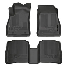 Load image into Gallery viewer, Husky Liners 14-18 Nissan Sentra Weatherbeater Black Front &amp; 2nd Seat Floor Liners - Husky Liners HSL95631