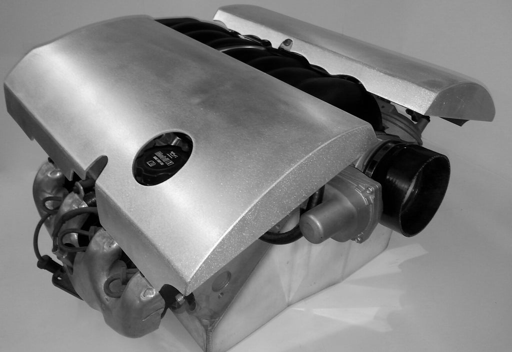 LS Engine Swap Custom LS3 NA Aluminum Engine Covers-Engine Covers-Roto-Fab