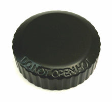 Load image into Gallery viewer, Coolant Reservoir Cap Cover Aluminum Satin Black-Radiator Caps-Roto-Fab