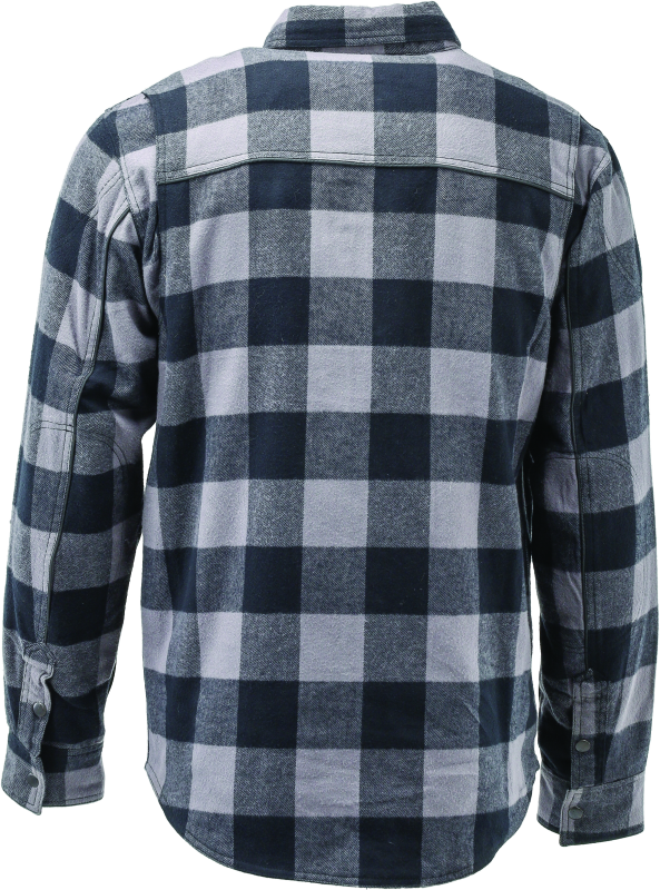 RIV094523-River Road Vise Flannel Moto Shirt - Large-Shirts-River Road