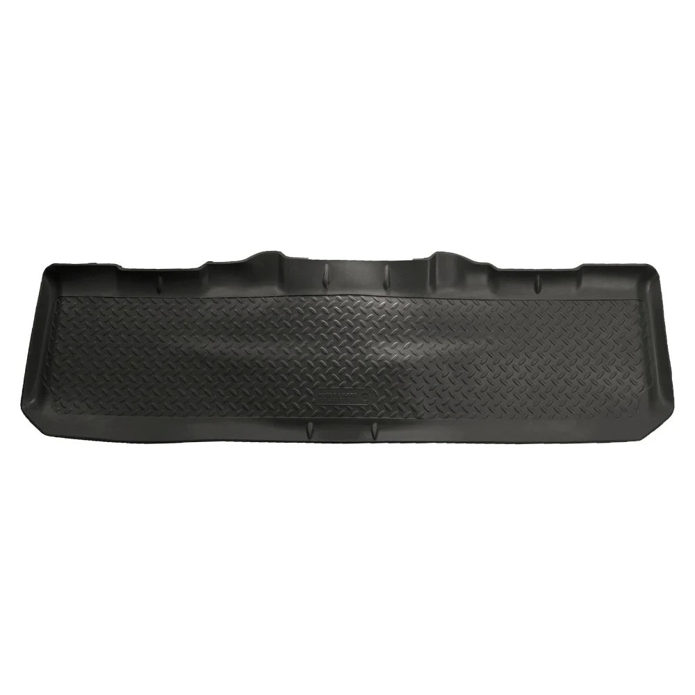 Husky Liners 99-07 Ford F-250-F-550 Super Duty Crew Cab Classic Style 2nd Row Black Floor Liners - Husky Liners HSL63811