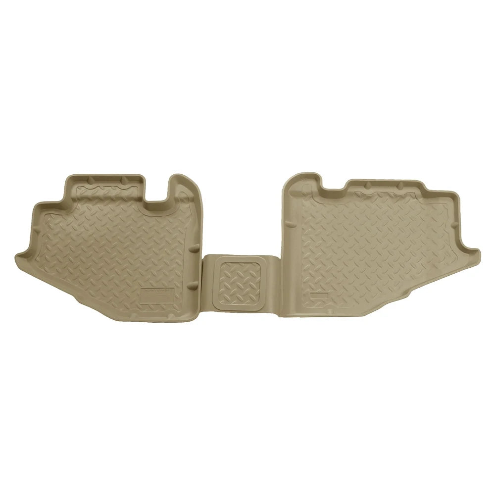 Husky Liners 97-05 Jeep Wrangler Classic Style 2nd Row Tan Floor Liners - Husky Liners HSL61733