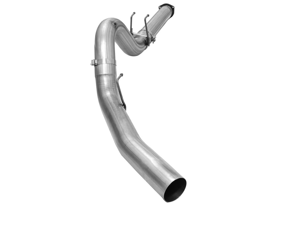 aFe aFe MACHForce XP Exhaust 5in DPF-Back Stainless Steel Exhaust 2015 Ford Turbo Diesel V8 6.7L No Tip