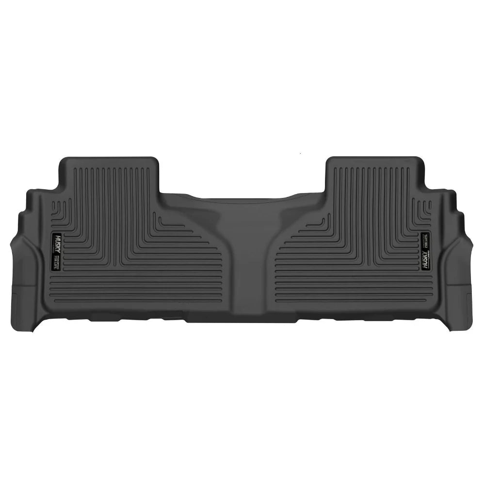 Husky Liners 21-23 Chevrolet Suburban X-Act Contour 2nd Rear Black Floor Liners - Husky Liners HSL55871
