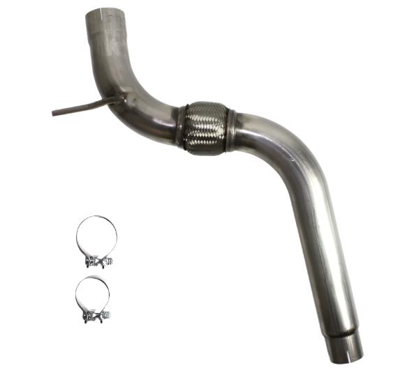 JBA1748SD-JBA 15-20 Ford Mustang EcoBoost 2.3L 409SS After Cat Down Pipe-Downpipes-JBA