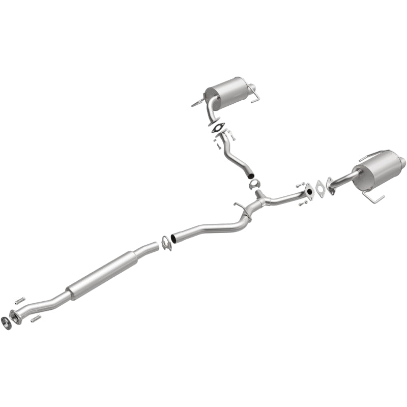 Mandrel bent 304 stainless X-pipe assembly