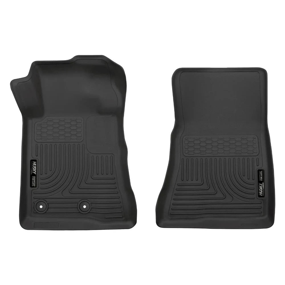 Husky Liners 15-22 Ford Mustang X-act Contour Series Front Floor Liners - Black - Husky Liners HSL55471