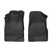 Load image into Gallery viewer, Husky Liners 10-17 GM Equinox/Terrain X-Act Contour Front Black Floor Liners - Husky Liners HSL55281