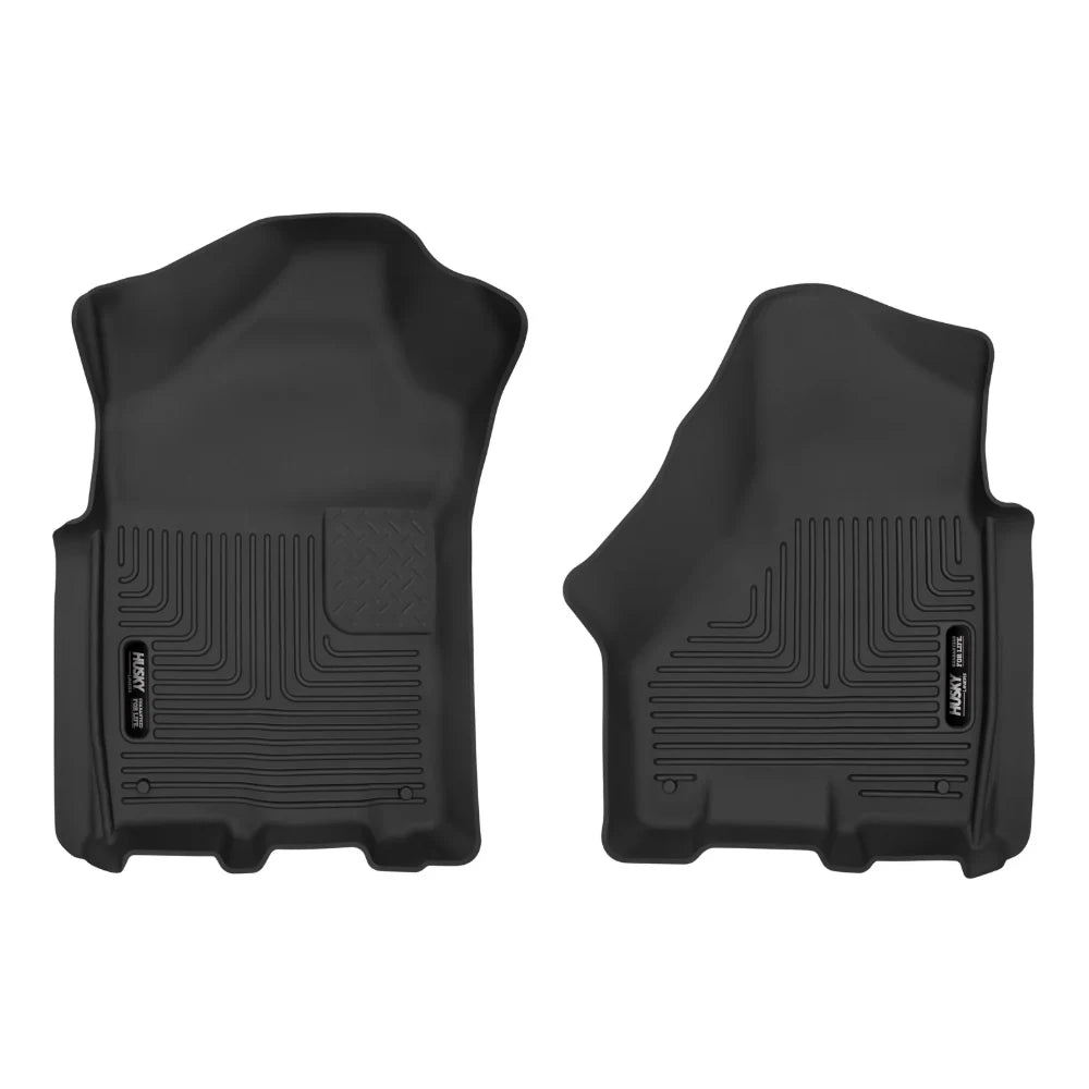 Husky Liners 19-22 Dodge Ram 2500/3500 CC/EC X-Act Contour Black Front Floor Liners - Husky Liners HSL54801