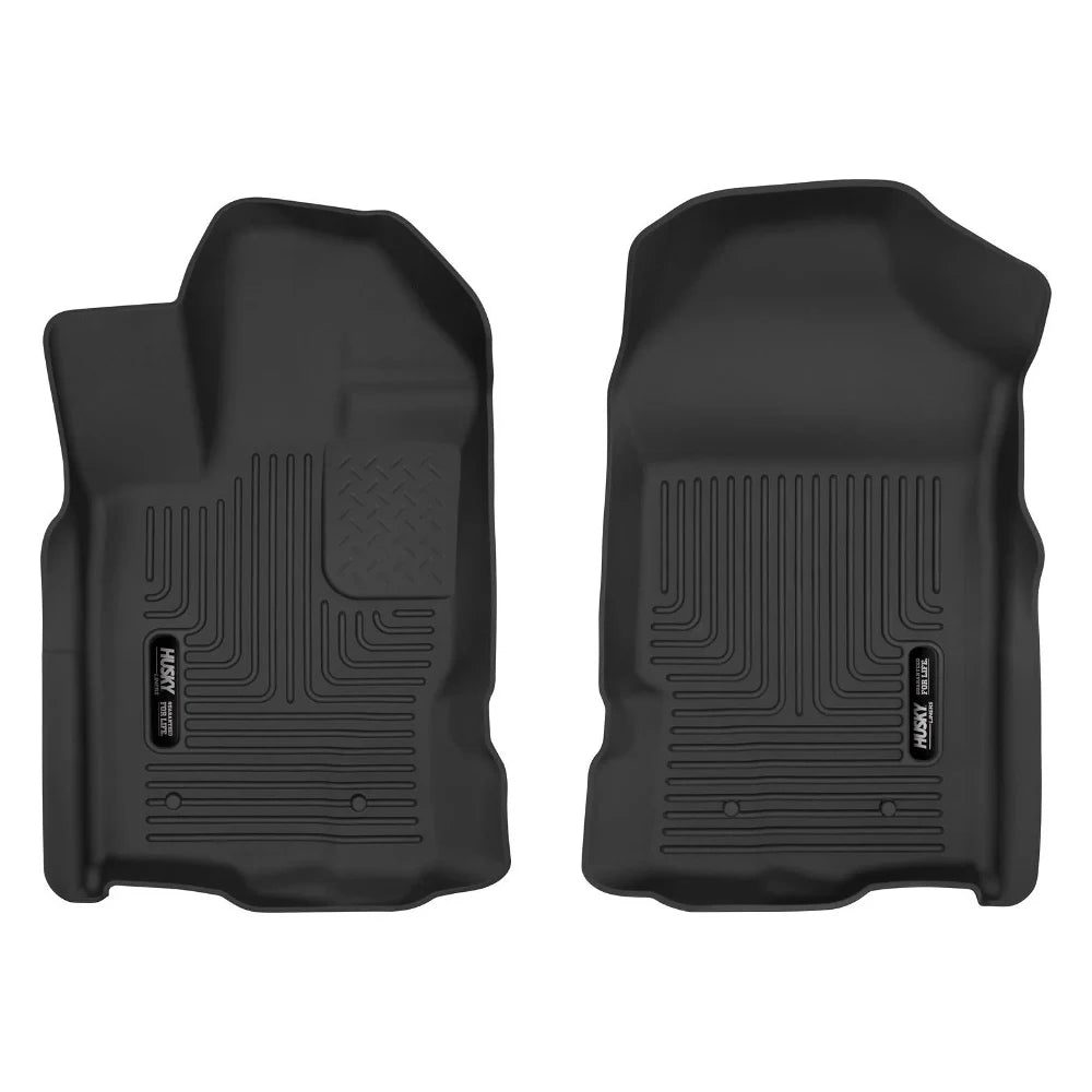 Husky Liners 2019+ Ford Ranger Black Front Floor Liners - Husky Liners HSL54701