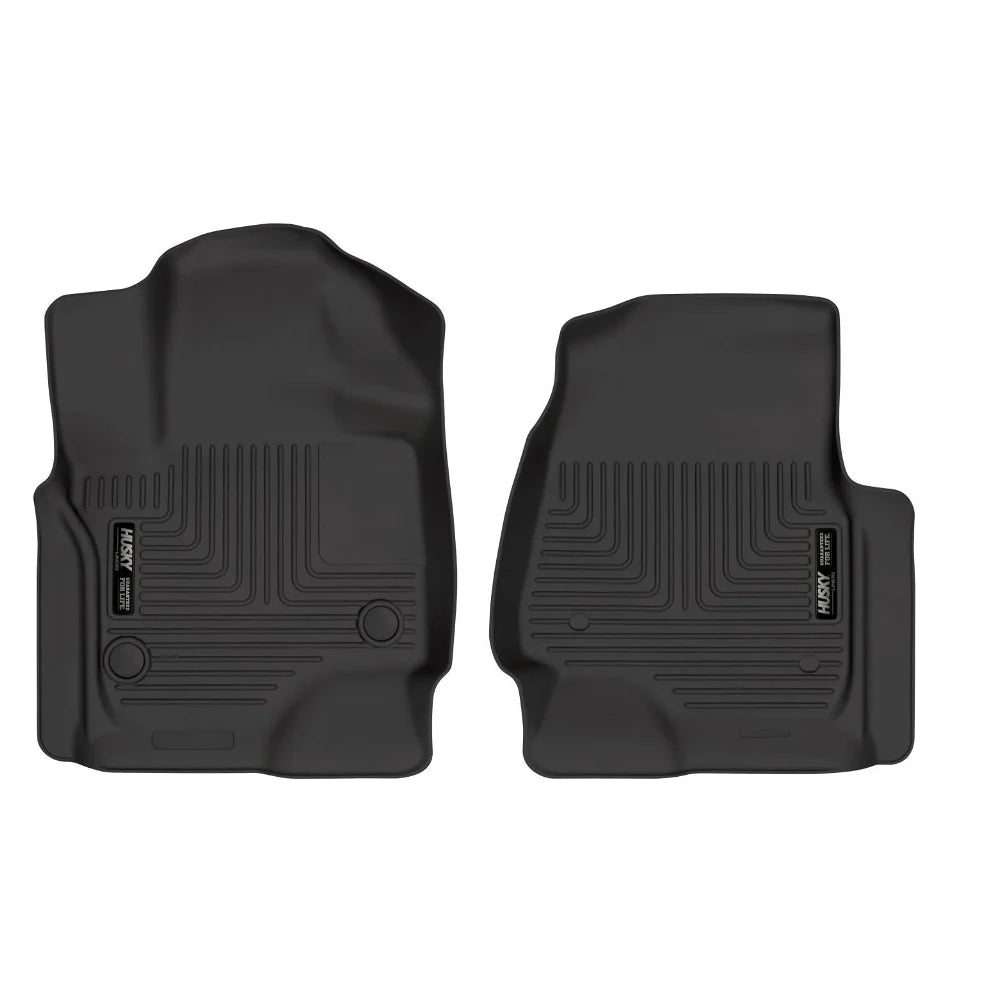 Husky Liners 18-22 Ford Expedition / 18-19 Lincoln Navigator X-Act Contour Black Front Floor Liners - Husky Liners HSL54651