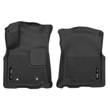 Load image into Gallery viewer, Husky Liners 2016 Toyota Tacoma Double Cab Pickup Black Front Floor Liners - Husky Liners HSL53741
