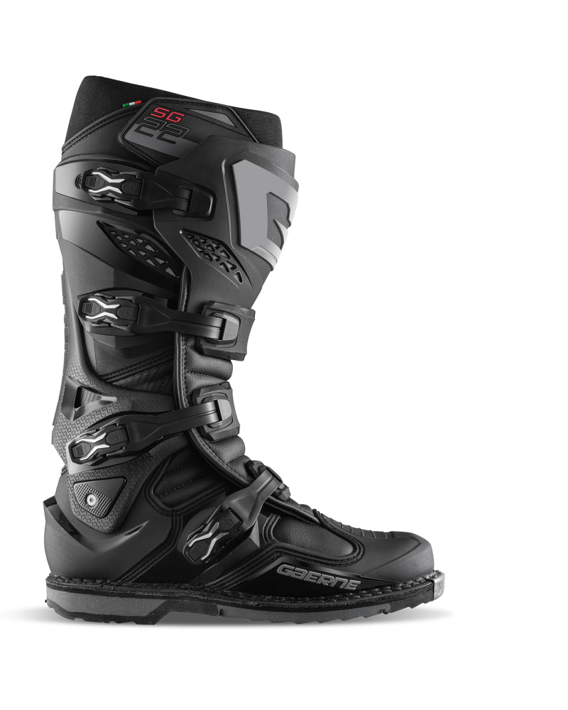 GAR2262-001-12-Gaerne SG22 Boot Black Size - 12-Motorcycle Boots-Gaerne