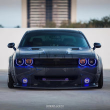Load image into Gallery viewer, Oracle 08-14 Dodge Challenger Dynamic Surface Mount Headlight/Fog Light Halo Kit COMBO - ColorSHIFT-Fog Lights-ORACLE Lighting