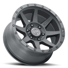 Load image into Gallery viewer, ICO1817855557DB-ICON Rebound 17x8.5 5x150 25mm Offset 5.75in BS 110.1mm Bore Double Black Wheel-Wheels - Cast-ICON