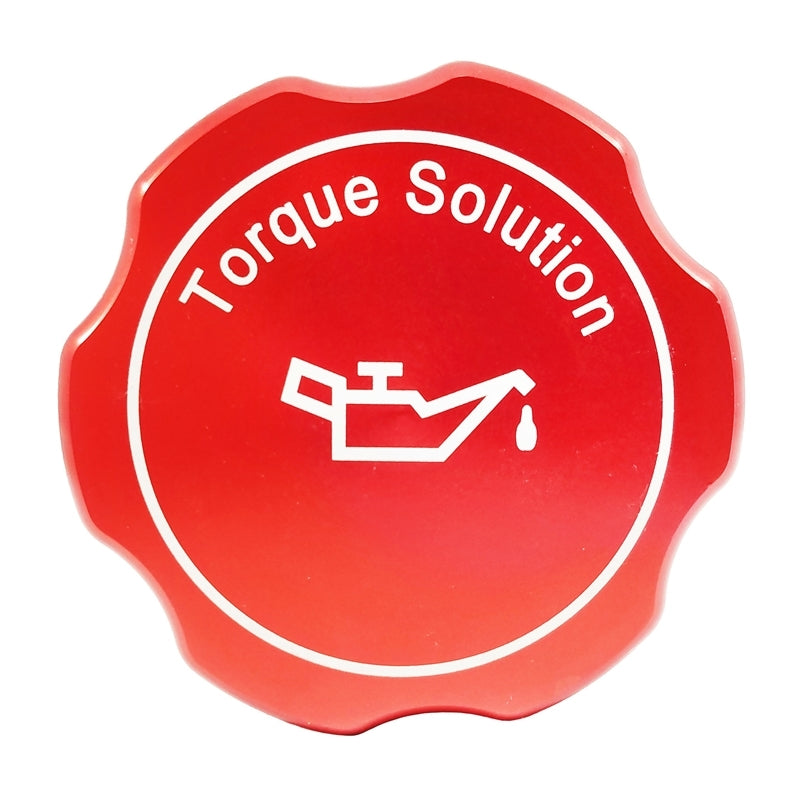 TQSTS-SU-313RD-Torque Solution Billet Oil Cap 89+ Subaru - Red-Oil Caps-Torque Solution