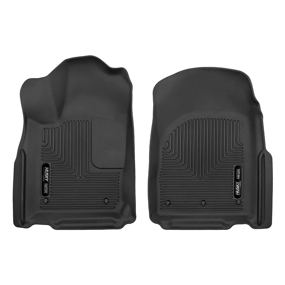 Husky Liners 11-22 Dodge Durango / 11-14 Jeep Grand Cherokee X-Act Contour Black Front Floor Liners - Husky Liners HSL53561