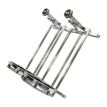 Load image into Gallery viewer, -Nitrous Express Stand up Dual Billet Bottle Bracket for 10lb Bottle (Flat Mount)-Nitrous Bottle Accessories-Nitrous Express