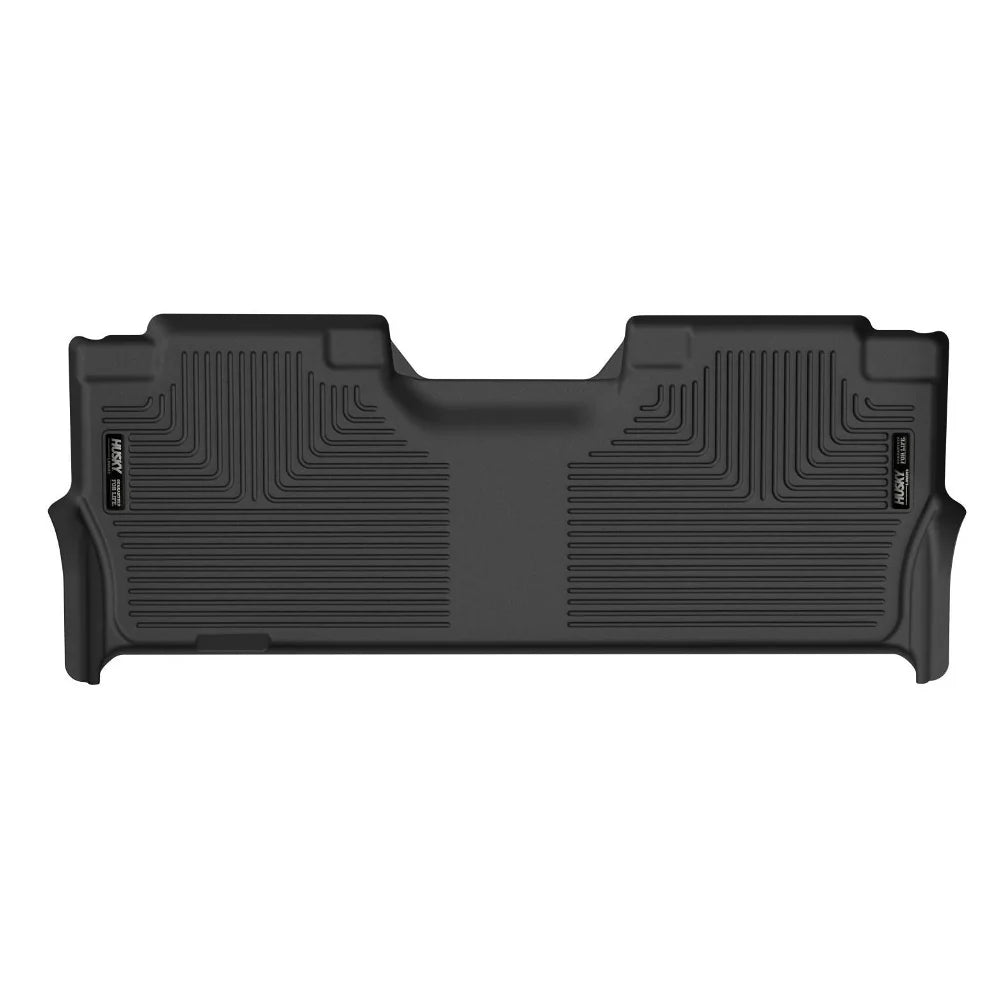 Husky Liners 21-23 Ford F-150 CC SC / 2017 F-250 SD CC X-Act Contour Rear Floor Liners - Black - Husky Liners HSL53381