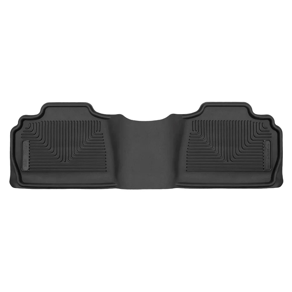Husky Liners 07-12 GM Silverado/Tahoe/Suburban/Escalade X-Act Contour Black Floor Liners (2nd Seat) - Husky Liners HSL53201