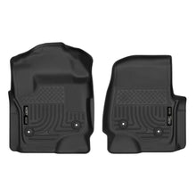 Load image into Gallery viewer, Husky Liners 2017 Ford F250 Crew Cab Vinyl X-Act Contour Black Floor Liners - Husky Liners HSL52731